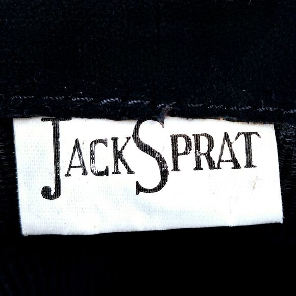 VTG 90s Jack Sprat Black Slouchy Suede Knee Boots Red Hearts Sz 8.5 S - Picture 8 of 9